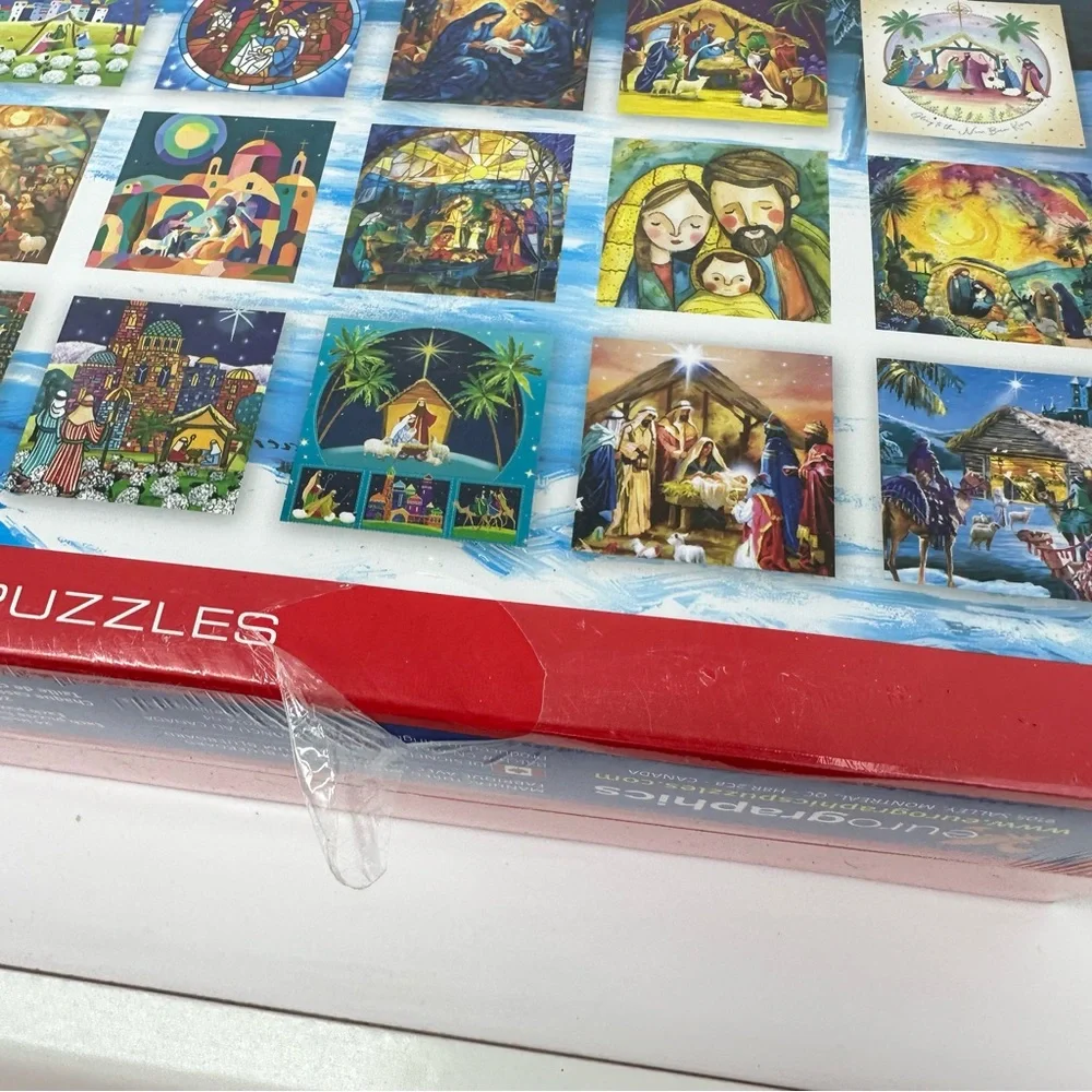 Nativity Advent Calendar: 24 Jigsaw Puzzles new  Christmas gift